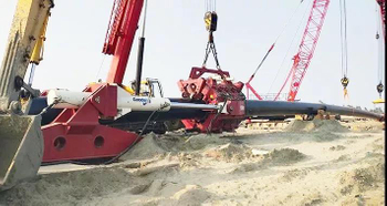 “Goodeng Machine”GT5000 Pipe Thruster Assisting with Bangladesh in Chattogram Directional Crossing